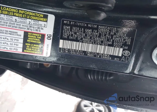 2T1BURHE4JC971625: 44049743