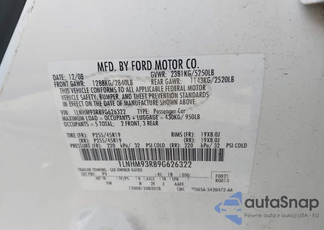 1LNHM93R89G626322: 44049352