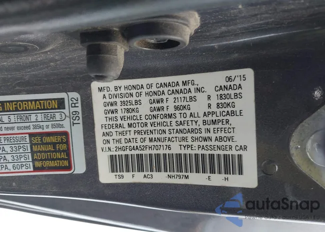 2HGFG4A52FH707176: 44049625