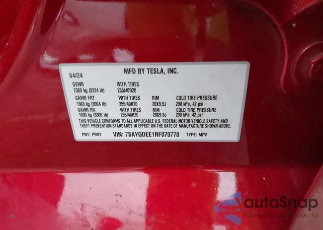 7SAYGDEE1RF070778: 44050668