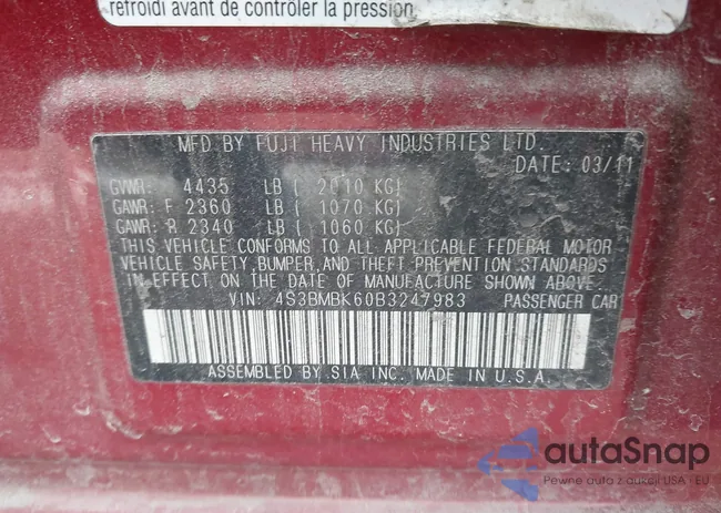 4S3BMBK60B3247983: 44050702