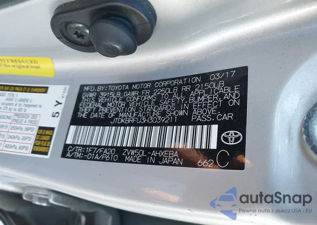 JTDKBRFU3H3039211: 44051122