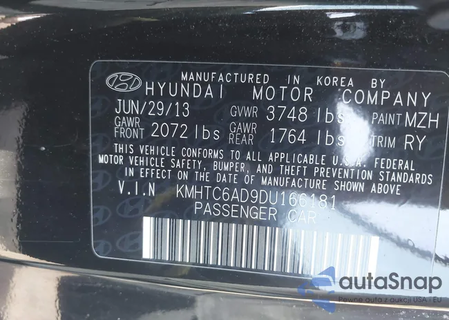 KMHTC6AD9DU166181: 44050547