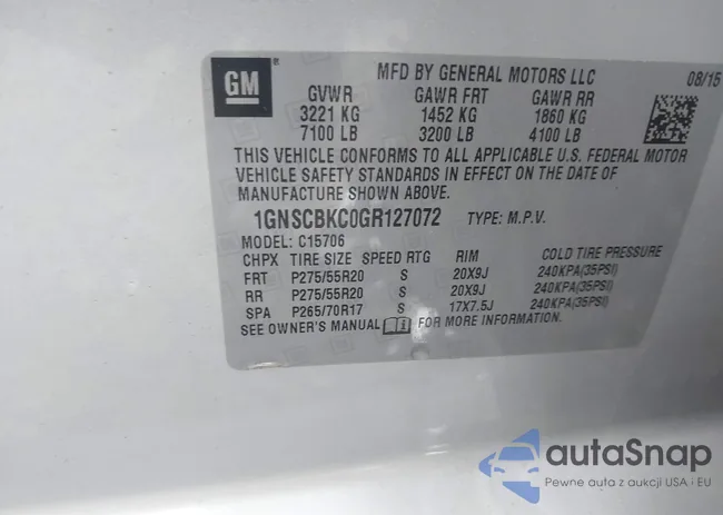 1GNSCBKC0GR127072: 44051758