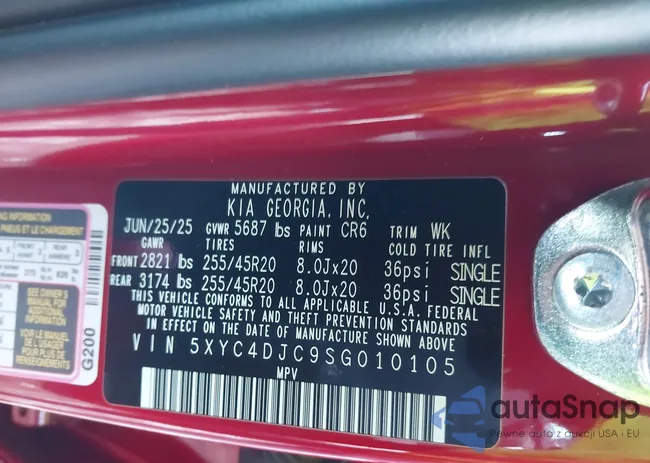 5XYC4DJC9SG010105: 44051761