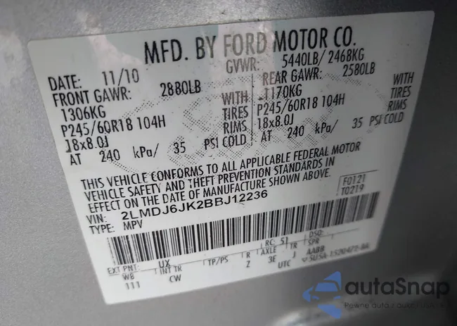 2LMDJ6JK2BBJ12236: 44051769