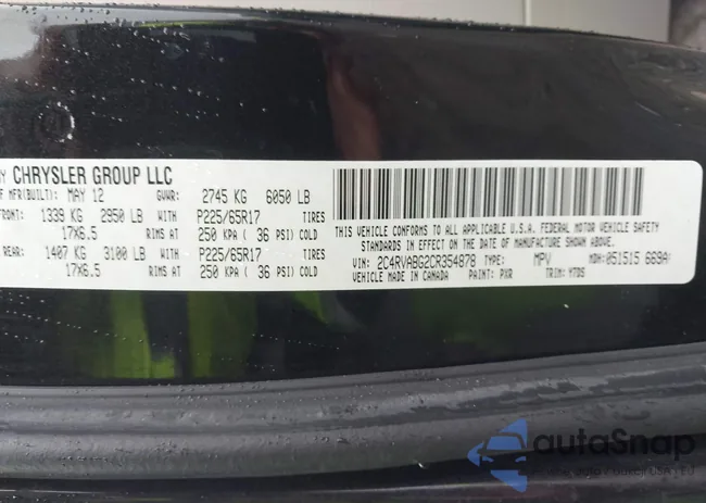 2C4RVABG2CR354878: 44051906