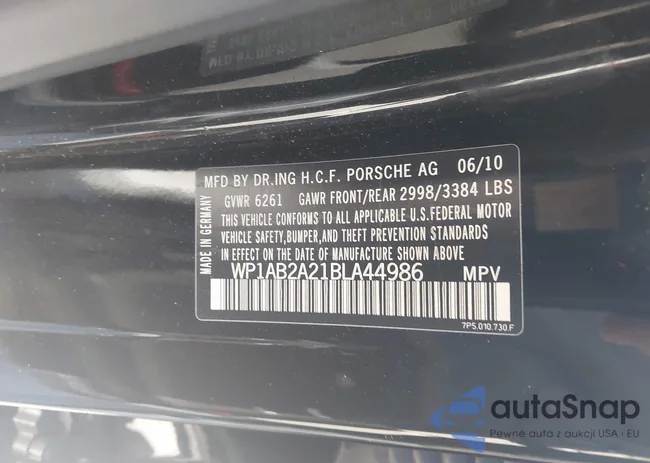 WP1AB2A21BLA44986: 44051928