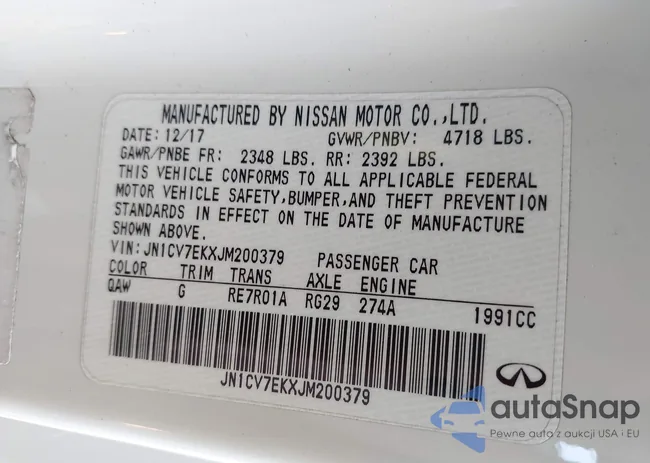 JN1CV7EKXJM200379: 44051576