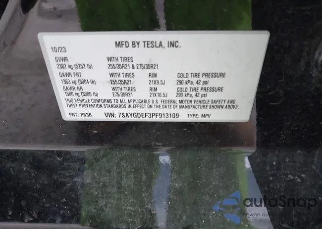 7SAYGDEF3PF913109: 44053152