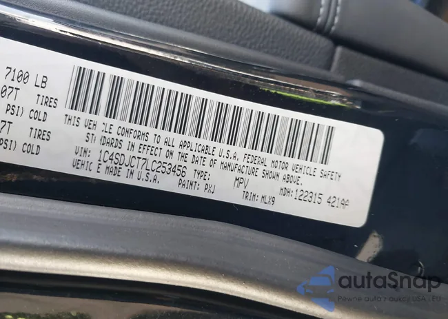 1C4SDJCT7LC253456: 44052396