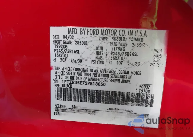 1FTZR45E72PB18050: 44052464