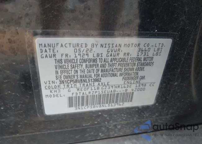 3N1CP5BV8NL513962: 44054039