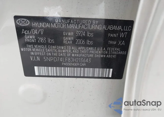 5NPD74LF8JH213643: 44054209