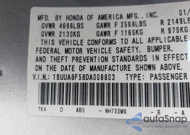 19UUA8F58DA008803: 44054672