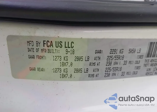 1C4PJLDB7KD300493: 44054718