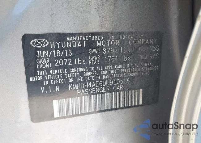 KMHDH4AE6DU910516: 44054733