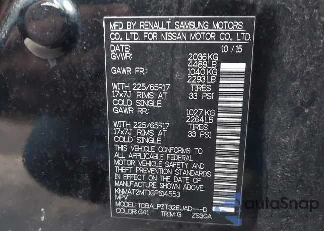 KNMAT2MT1GP614553: 44054933