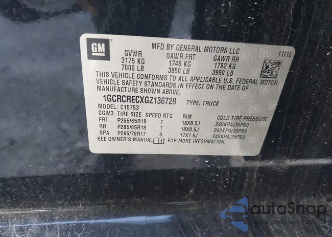 1GCRCRECXGZ136728: 44054949