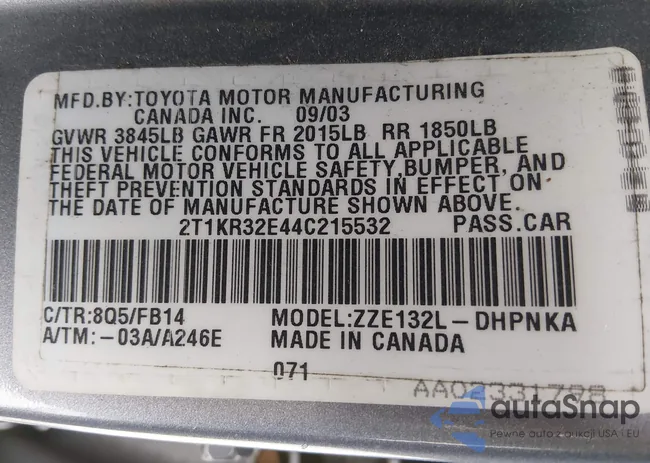 2T1KR32E44C215532: 44054271