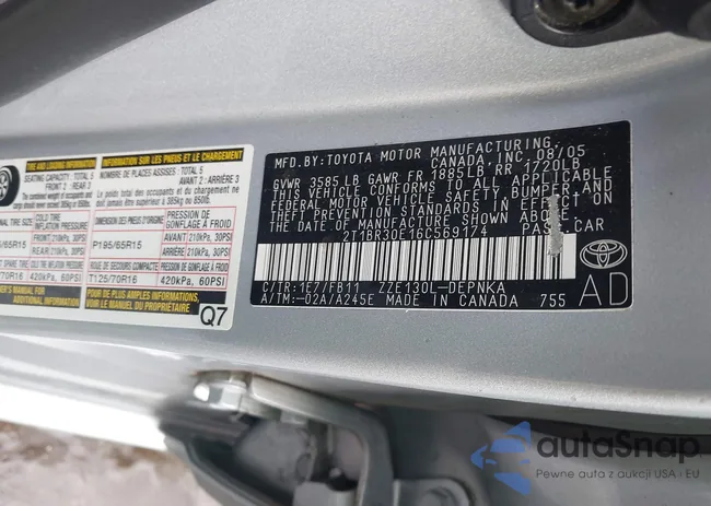 2T1BR30E16C569174: 44054310