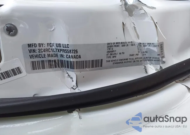 2C4RC1L7XPR558726: 44054506