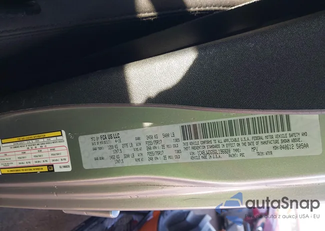 1C4BJWDG5GL196820: 44054521