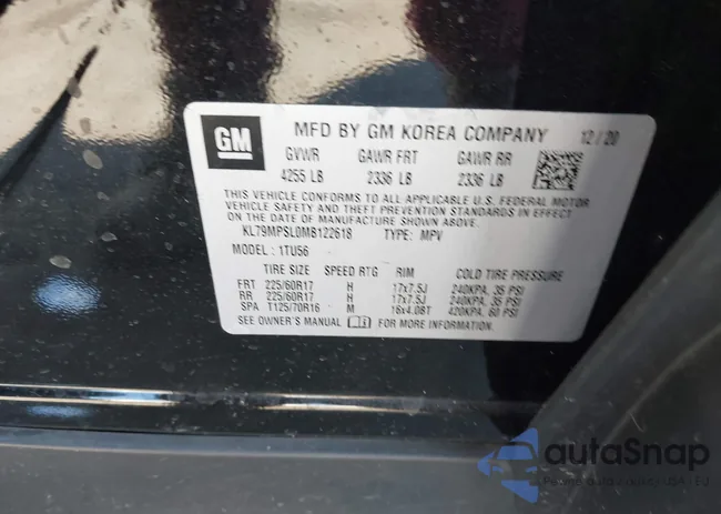 KL79MPSL0MB122618: 44055731