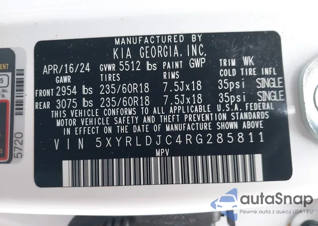 5XYRLDJC4RG285811: 44055956