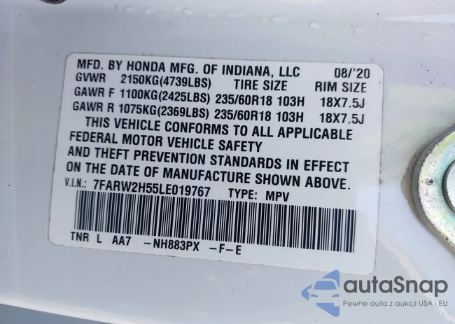 7FARW2H55LE019767: 44056014