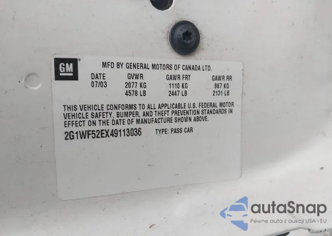 2G1WF52EX49113036: 44056204