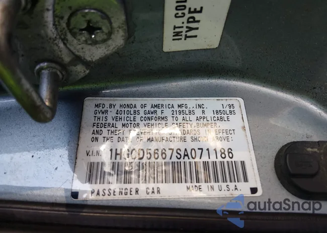 1HGCD5667SA071186: 44055373