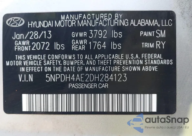 5NPDH4AE2DH284123: 44055393