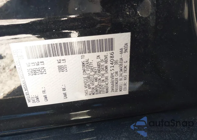 1N4AA6EV8PC514086: 44055419