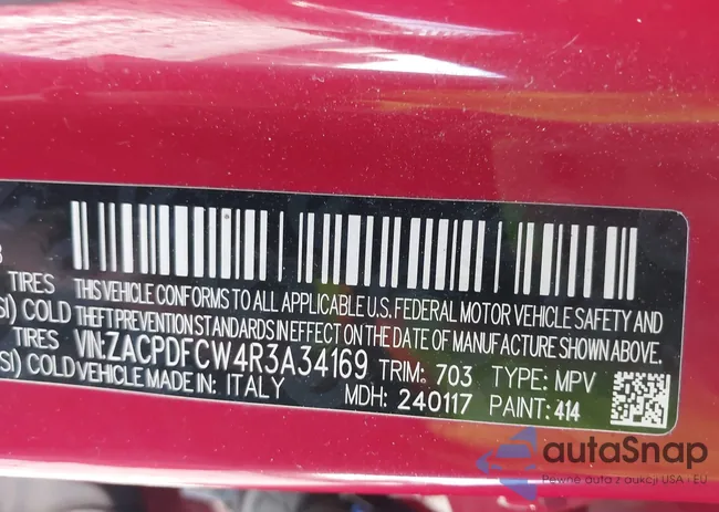 ZACPDFCW4R3A34169: 44055612