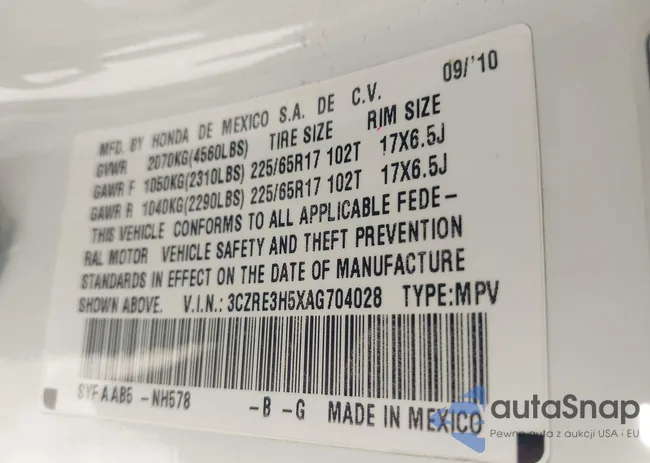 3CZRE3H5XAG704028: 44056682