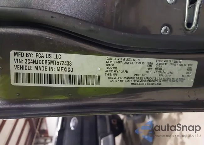 3C4NJDCB6MT572433: 44056851