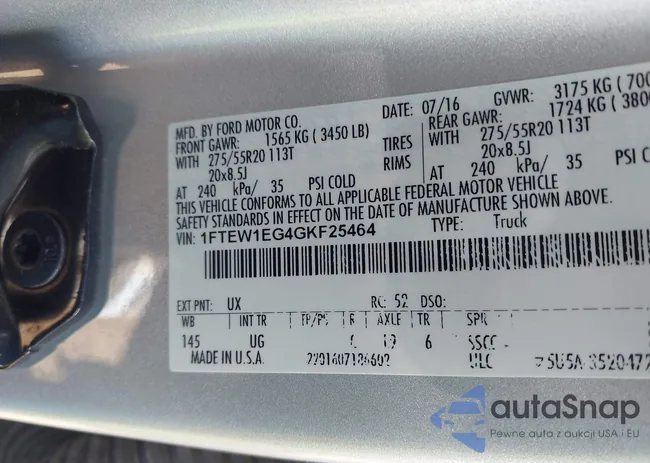 1FTEW1EG4GKF25464: 44056266