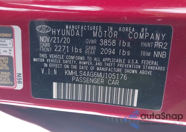 KMHLS4AG6MU105176: 44056390