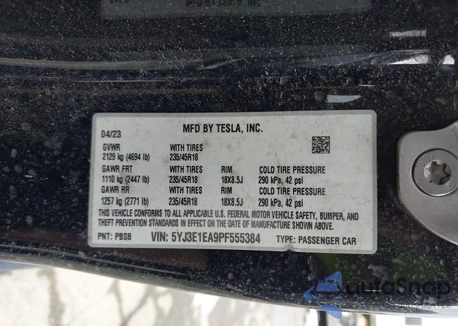 5YJ3E1EA9PF555384: 44056398