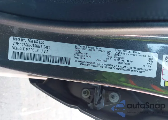 1C6SRFJT0RN112489: 44056458