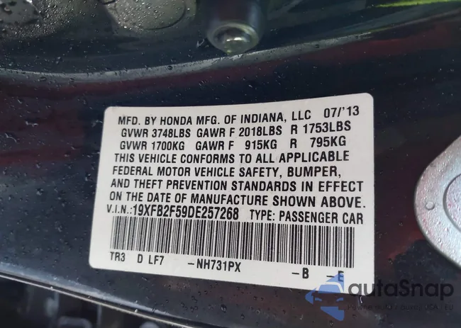 19XFB2F59DE257268: 44056530