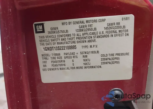 1GNDT13S222100885: 44056532