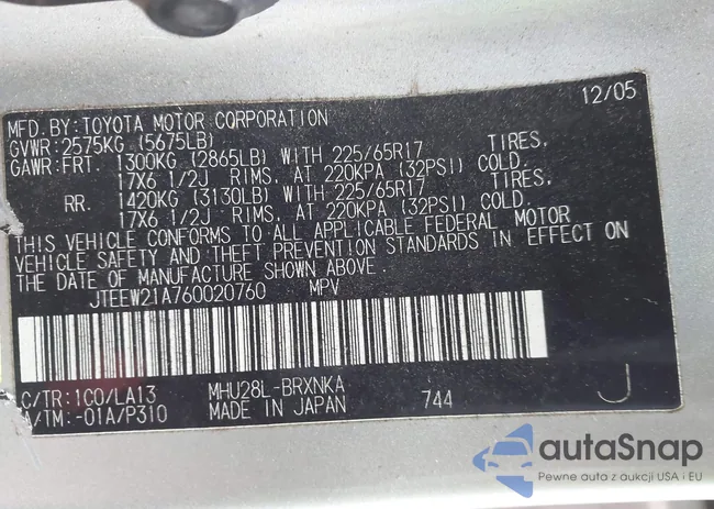 JTEEW21A760020760: 44057641