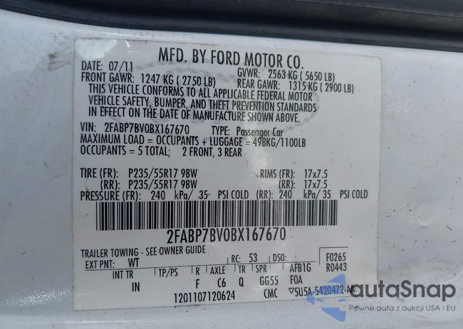 2FABP7BV0BX167670: 44058168