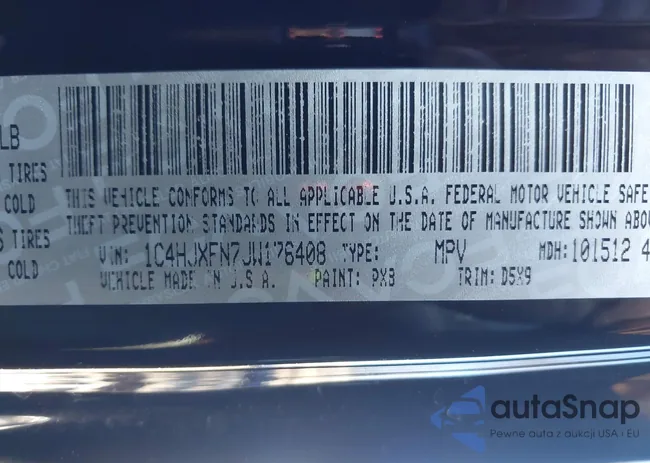 1C4HJXFN7JW176408: 44057362