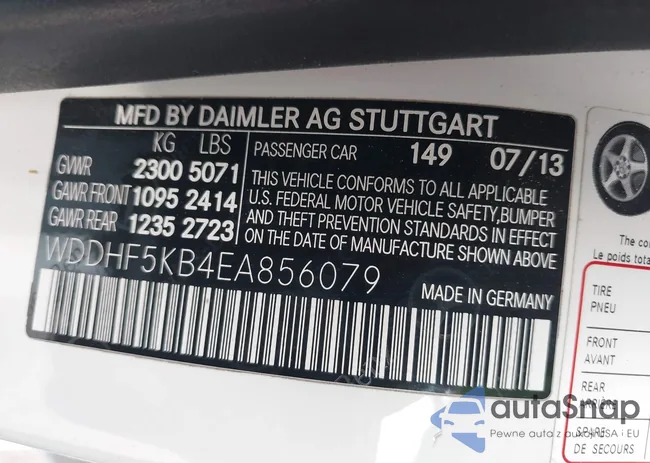 WDDHF5KB4EA856079: 44058677