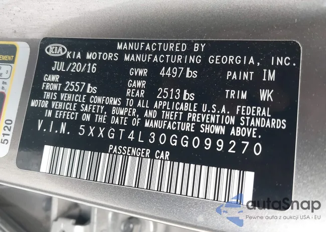 5XXGT4L30GG099270: 44058817