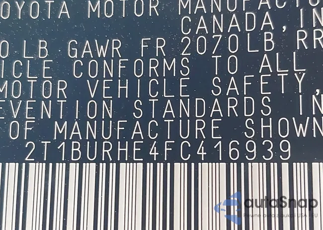 2T1BURHE4FC416939: 44058920