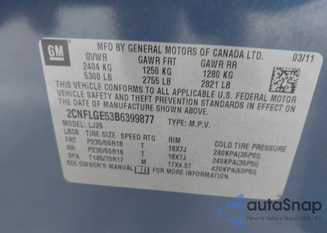 2CNFLGE53B6399877: 44058962